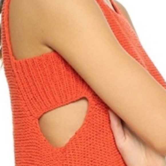 J BRAND Cut-Out Sweater Tank Top EUC! - Picture 6 of 9